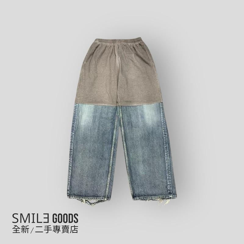 [SMILE] Balenciaga 巴黎世家 秀款 牛仔拼接衛褲