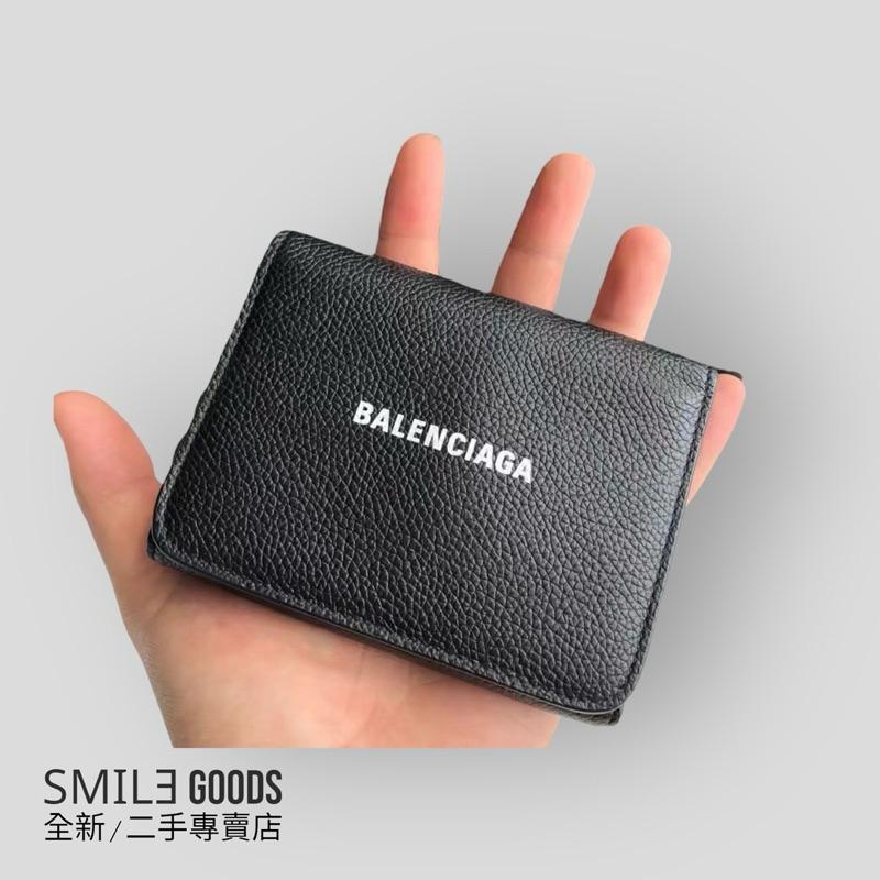 [SMILE] Balenciaga黑色三折錢包