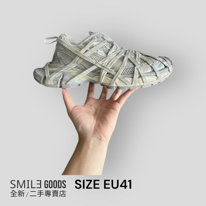 [SMILE] 巴黎世家 3xl 瘋狂綁帶 米色