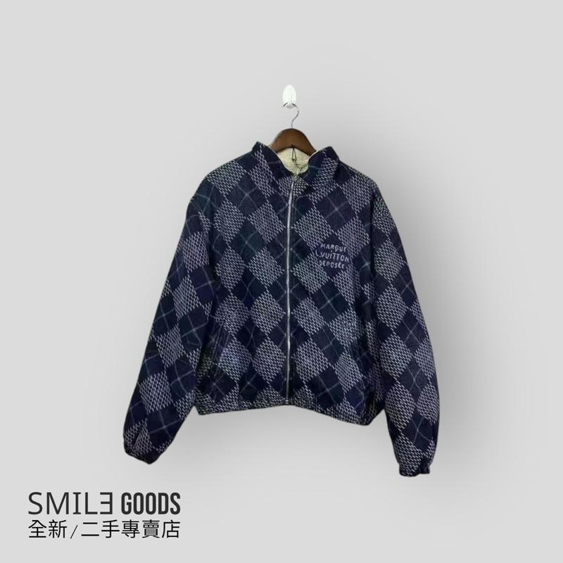 [SMILE] LOUIS VUITTON LV 牛仔束腰絨面內襯夾克外套