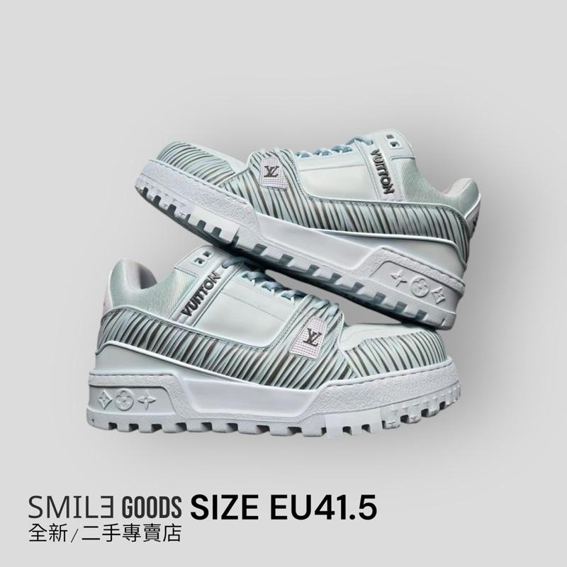 [SMILE] LOUIS VUITTON LV TRAINER PARK SEO-BO聯名 條紋藍