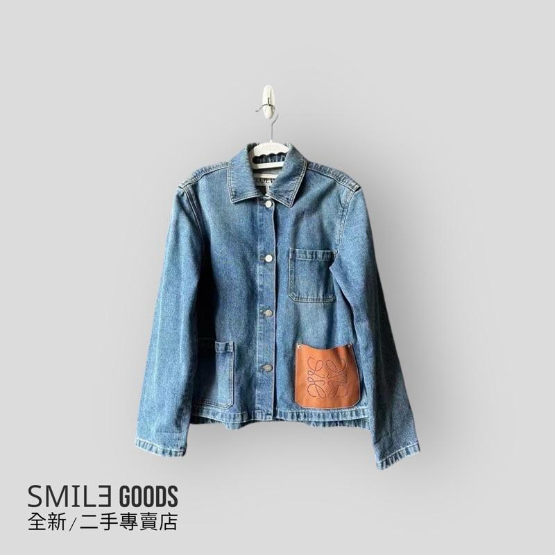 [SMILE] loewe 皮牌牛仔外套
