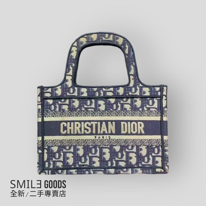 [SMILE] Dior滿版老花標語mini托特包