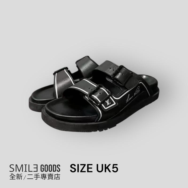 [SMILE] Lv Louis Vuitton Trainer新款拖鞋涼鞋