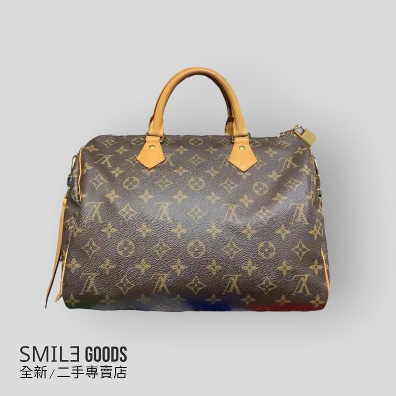 [SMILE] LV Speedy30棕色老花滿版肩帶款