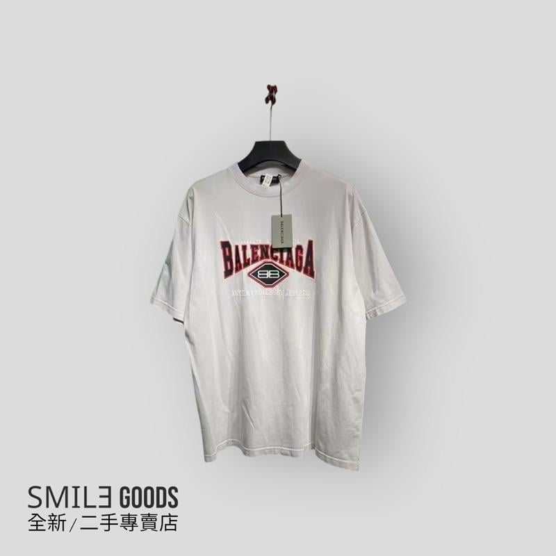 [SMILE] Balenciaga 巴黎世家 短袖 雙B蝙蝠刺繡字母logo