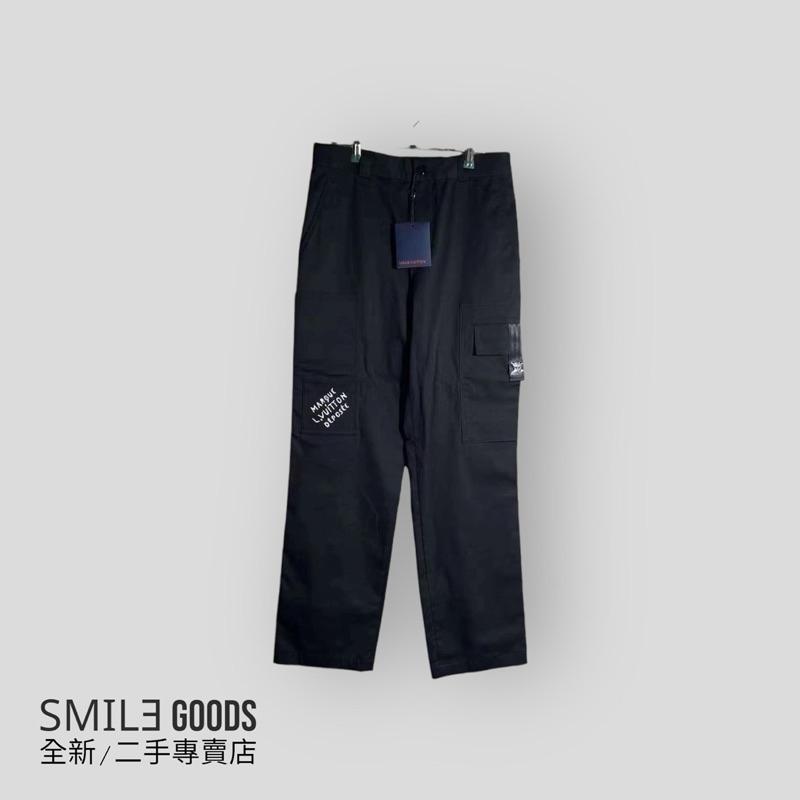 Louis Vuitton LV SS24菲董 黑色工裝褲