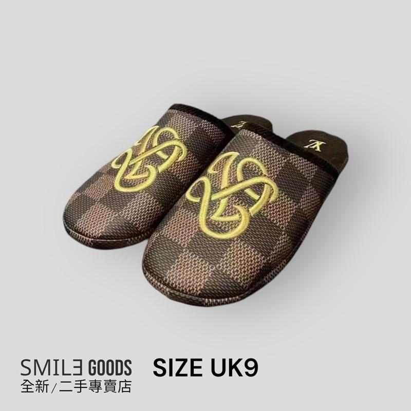[SMILE] Louis Vuitton LV 24菲董 刺繡拖鞋