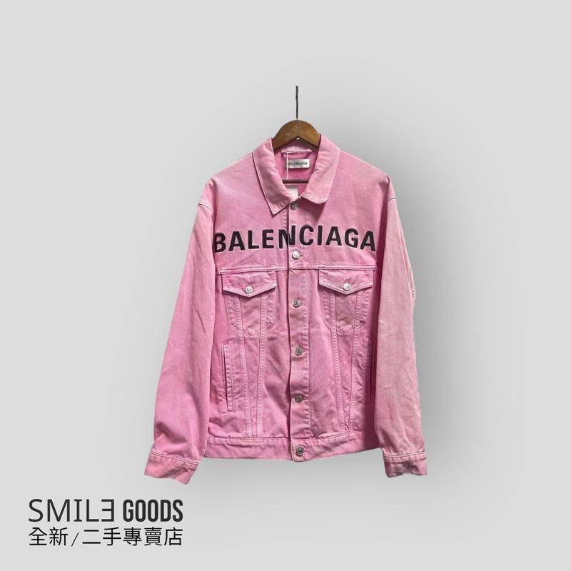 [SMILE] Balenciaga巴黎世家刺繡logo牛仔外套