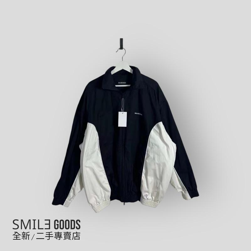 [SMILE] Balenciaga巴黎世家黑白字母logo衝鋒衣