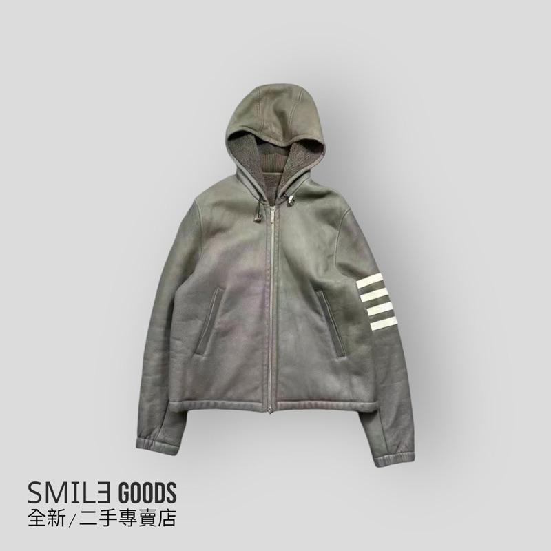 [SMILE] Thom Browne TB 皮毛一體 連帽拉鍊夾克