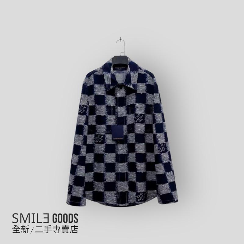 [SMILE] 【Louis Vuitton】SS24 棋盤格字母logo長袖夾克外套