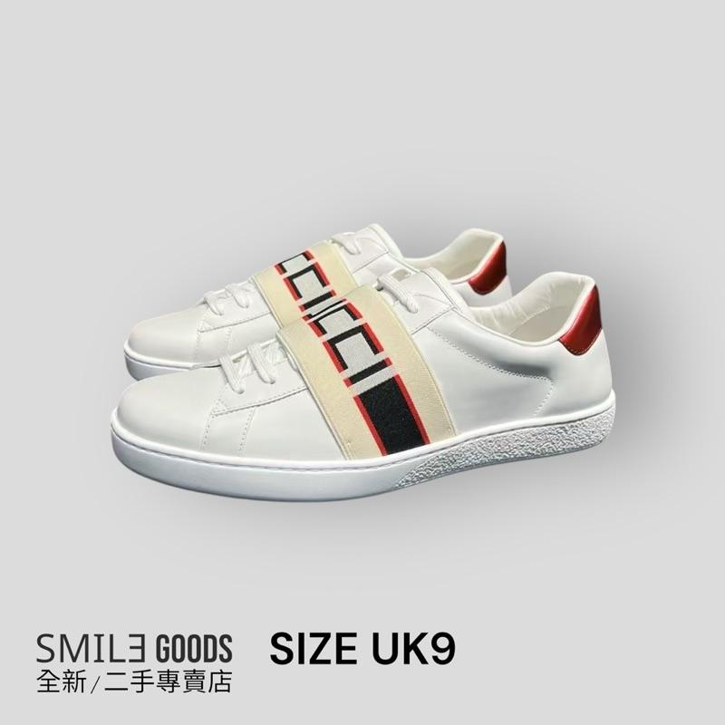 [SMILE] Gucci ACE 白紅綁帶