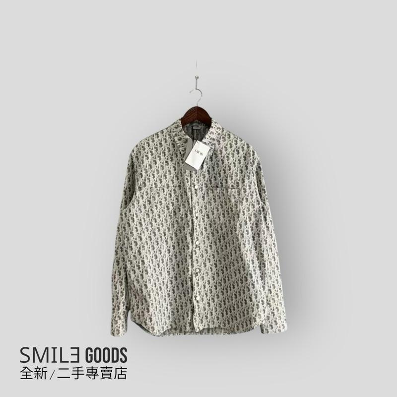 [SMILE] Oblique灰色滿版牛仔襯衫