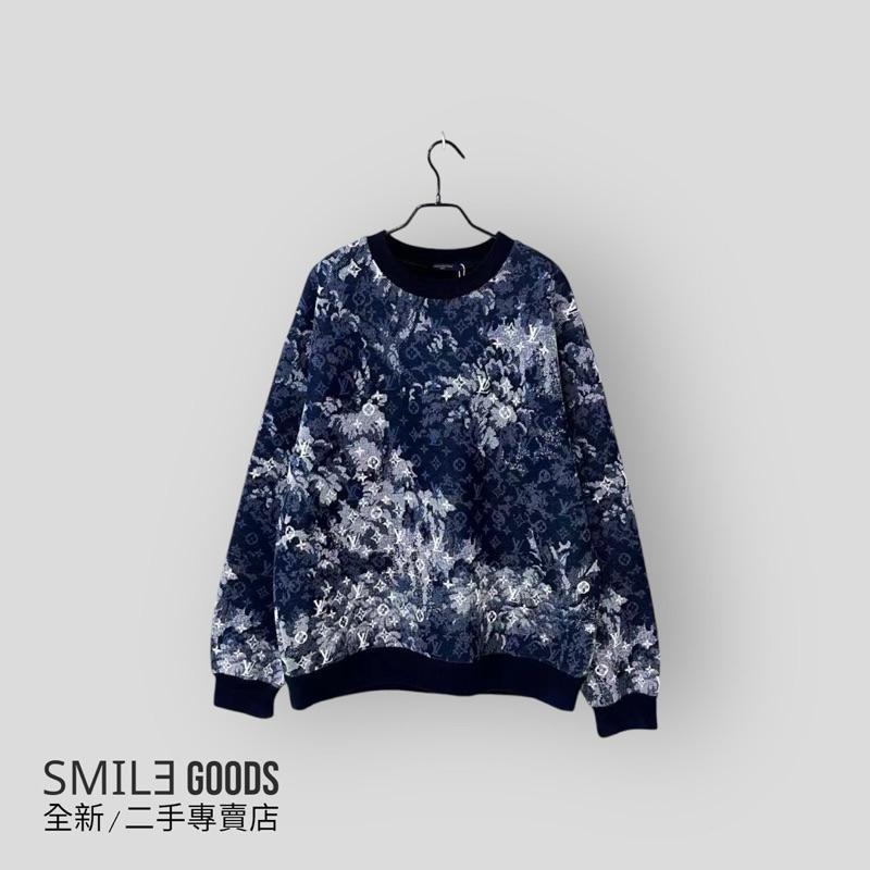 [SMILE] Louis Vuitton 掛毯老花滿版太空棉衛衣