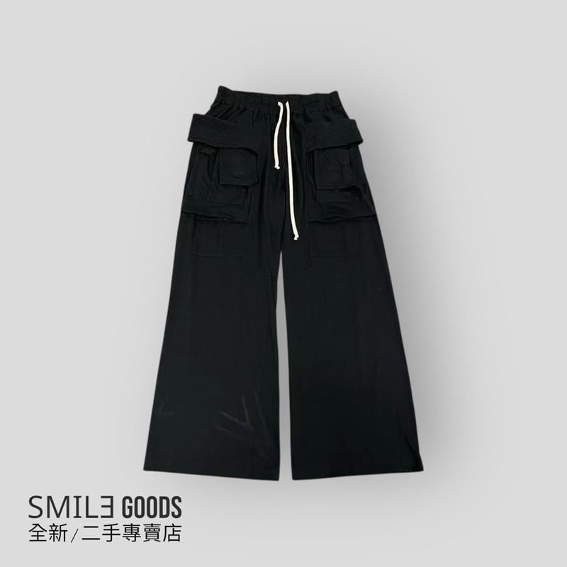 [SMILE] Rick Owens Drkshdw FW24 雙環闊腿褲