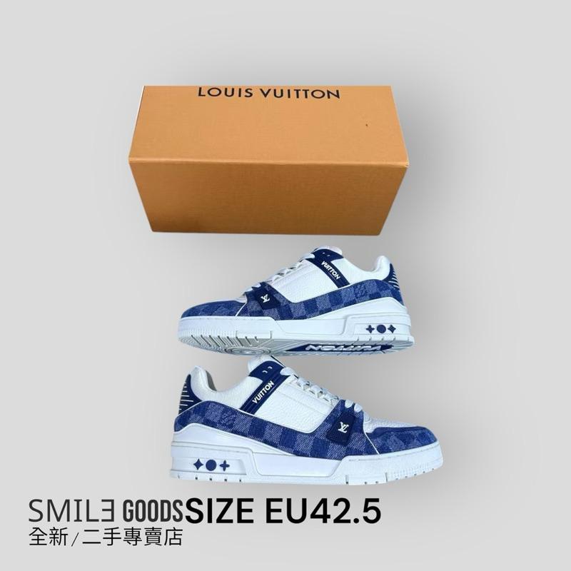 [SMILE] Lv trainer 新款棋盤格 藍色