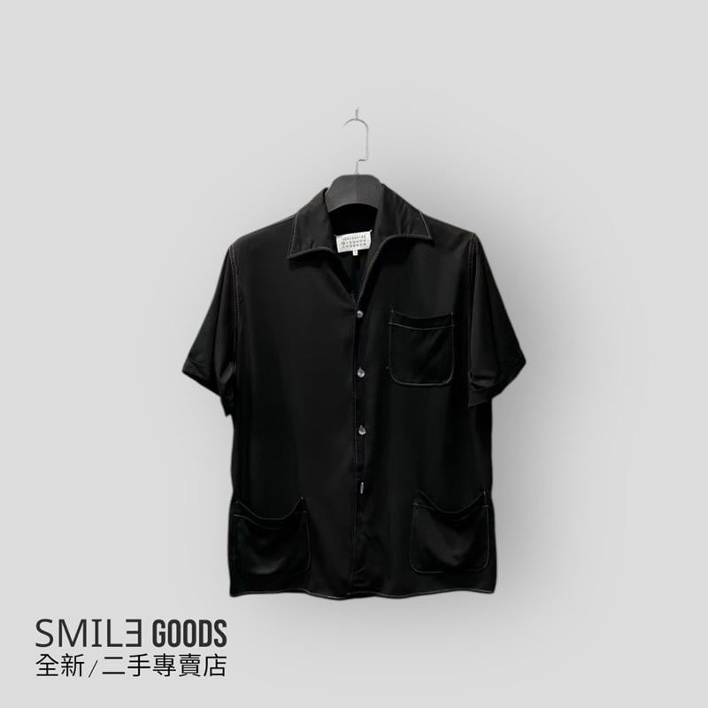 [SMILE] Maison Margiela 24新款明線短袖襯衫