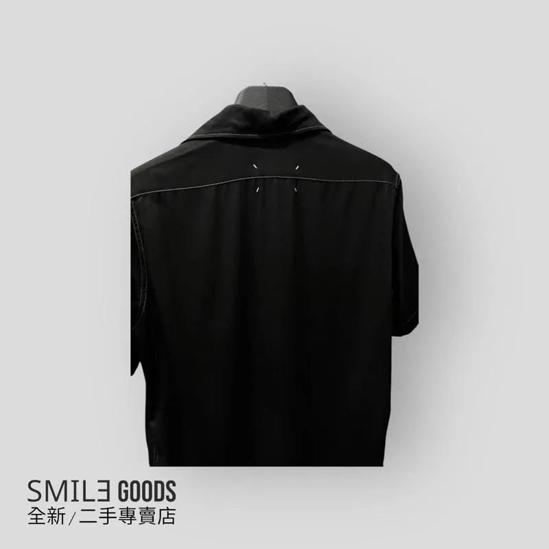 [SMILE] Maison Margiela 24新款明線短袖襯衫