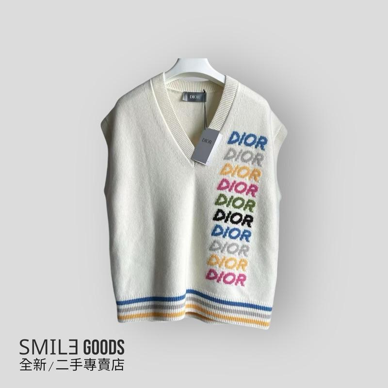 [SMILE] Dior 彩色字母針織背心