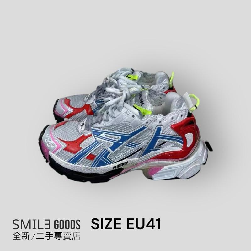 [SMILE] Balenciaga 巴黎世家 runner 紅藍色 彩色