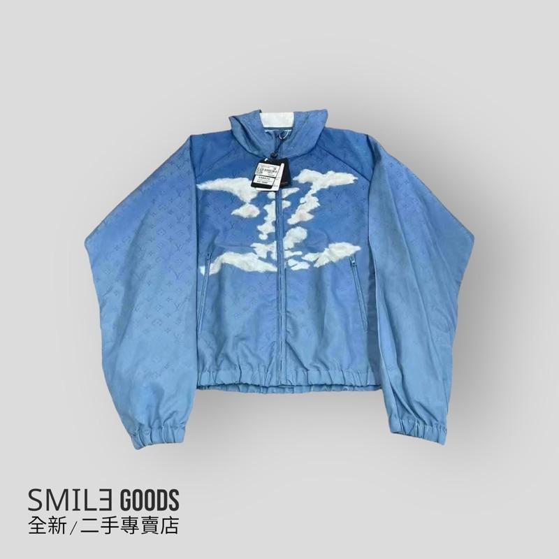 [SMILE] Louis vuitton藍天白雲秀款連帽外套