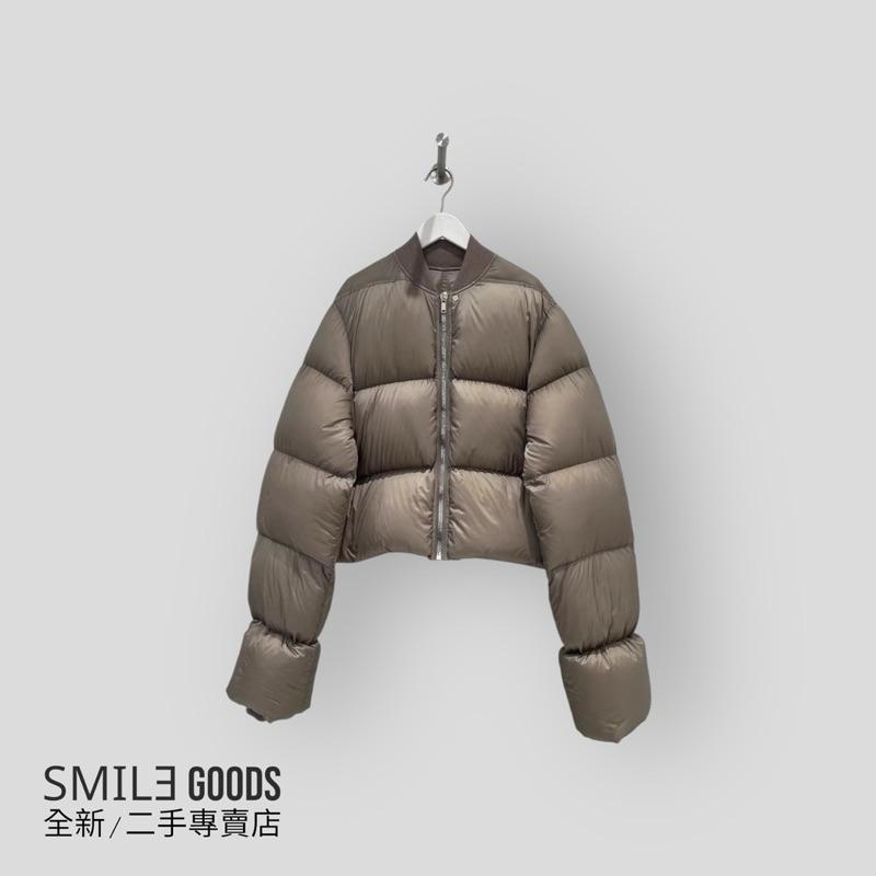 [SMILE] Rick Owens 19FW Larry 麂皮拼接羽絨服