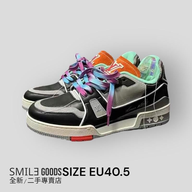 [SMILE] Lv Louis Vuitton Trainer秀款 黑水泥休閒鞋