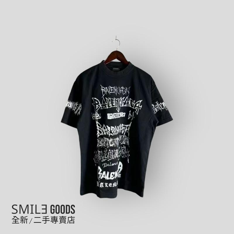 [SMILE] Balenciaga黑色龍年梵文短袖