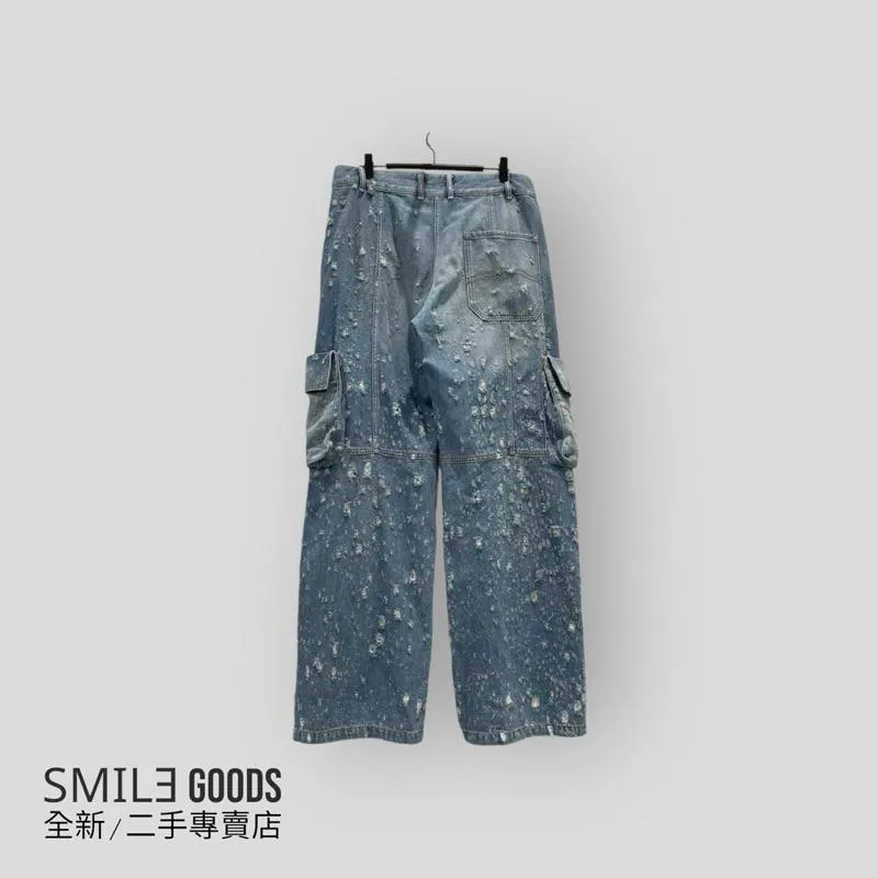 [SMILE] Acne Studios 破壞牛仔工裝褲