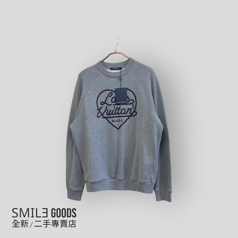 [SMILE] LOUIS VUITTON LV x NIGO 聯名款灰色愛心衛衣