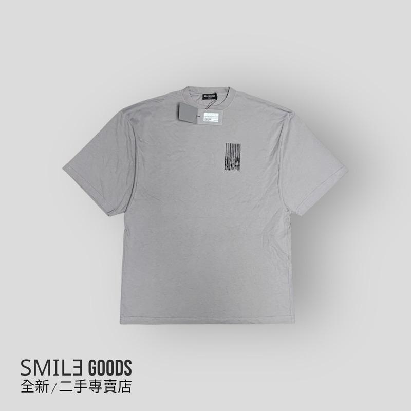 [SMILE] Balenciaga巴黎世家瀑布流蘇logo做舊短袖