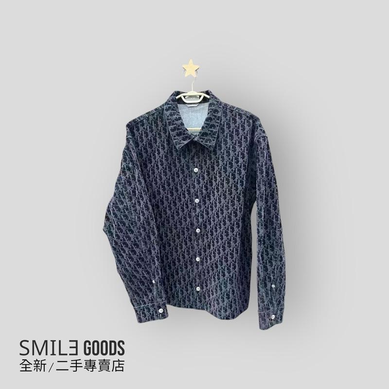 [SMILE] Dior 新款植絨oblique滿logo 牛仔夾克外套