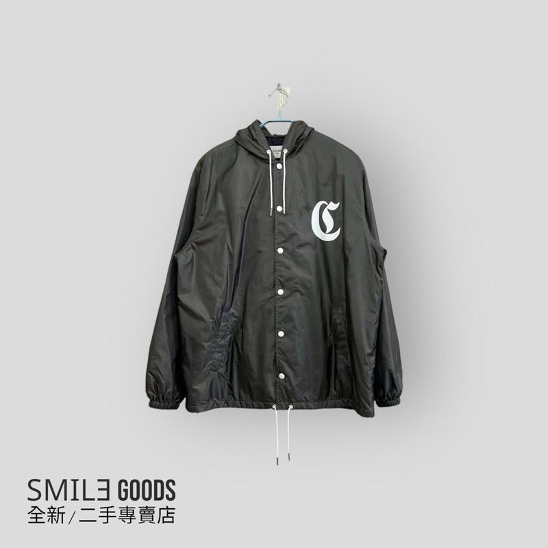 [SMILE] CELINE 軍綠色梵文背後字母拉鍊棉服夾克