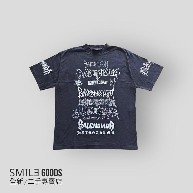 [SMILE] Balenciaga 24SS diy mental龍年opium塗鴉短袖