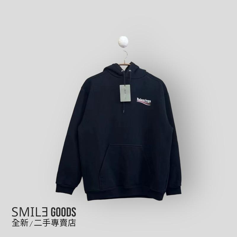 [SMILE] BALENCIAGA 黑色印花可樂帽衫