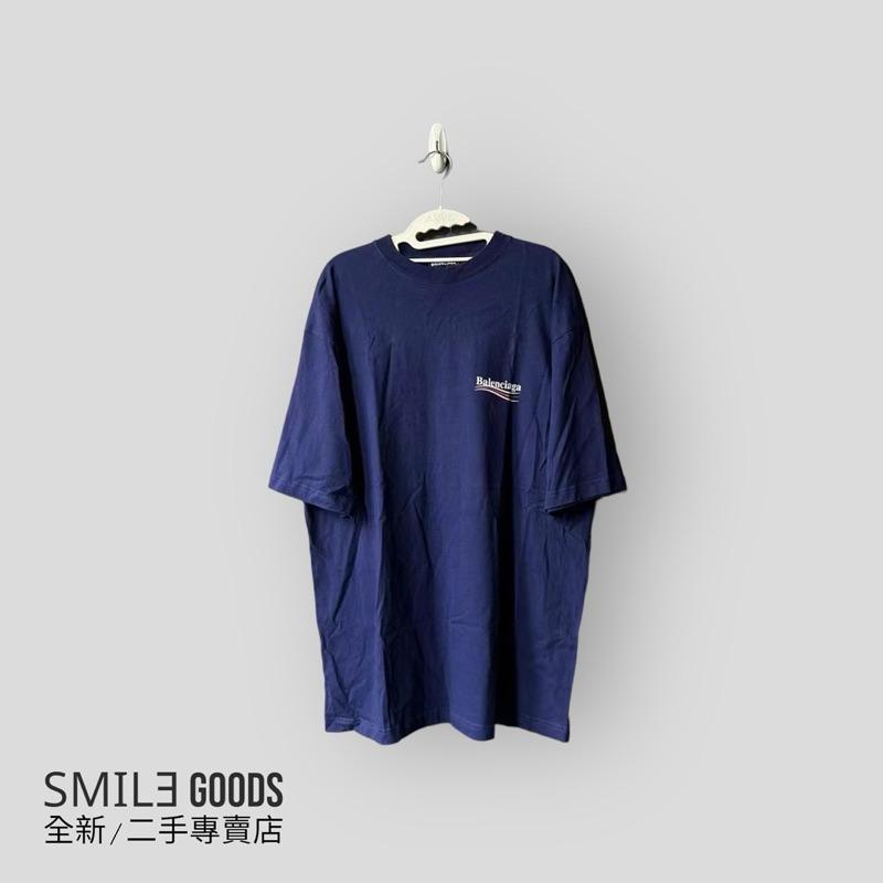[SMILE] balenciaga 藍色可樂短袖