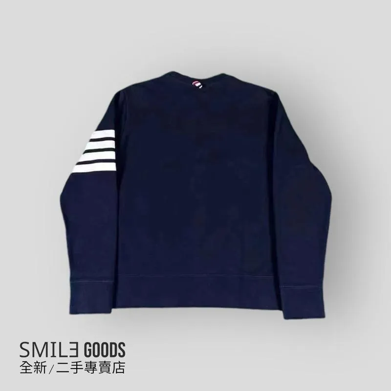 [SMILE] THOM BROWNE TB深藍色針織衛衣