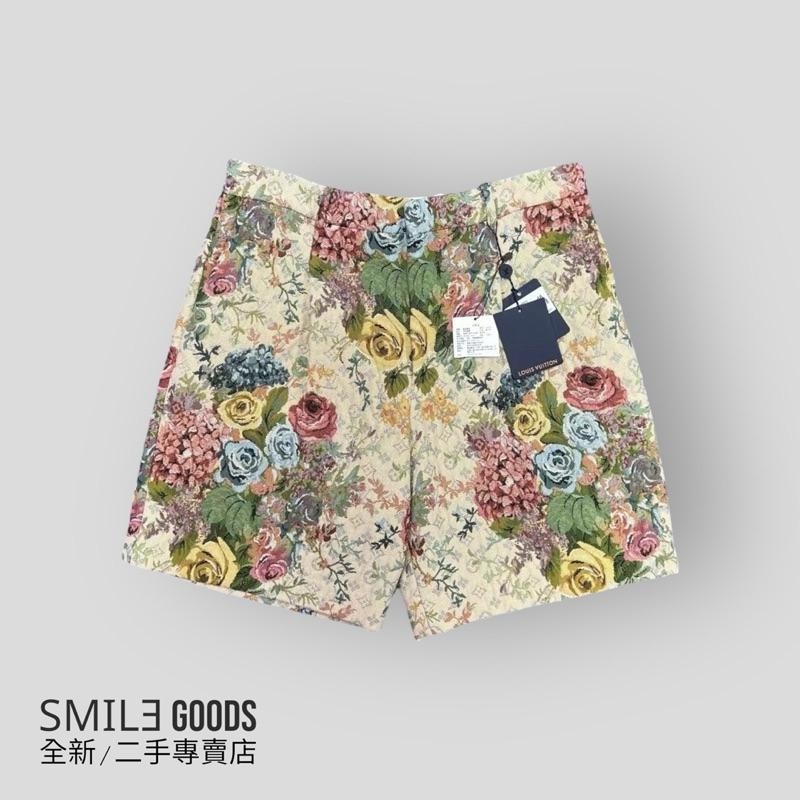 [SMILE] Louis Vuitton 花卉滿版logo短褲