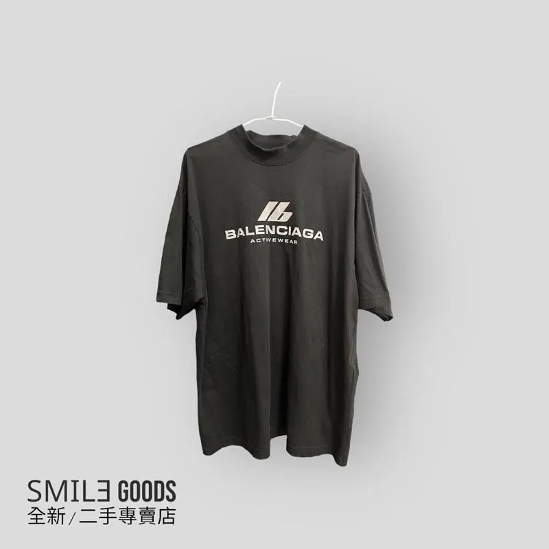 [SMILE] （在台現貨📦）BALENCIAGA logo字母印花短袖