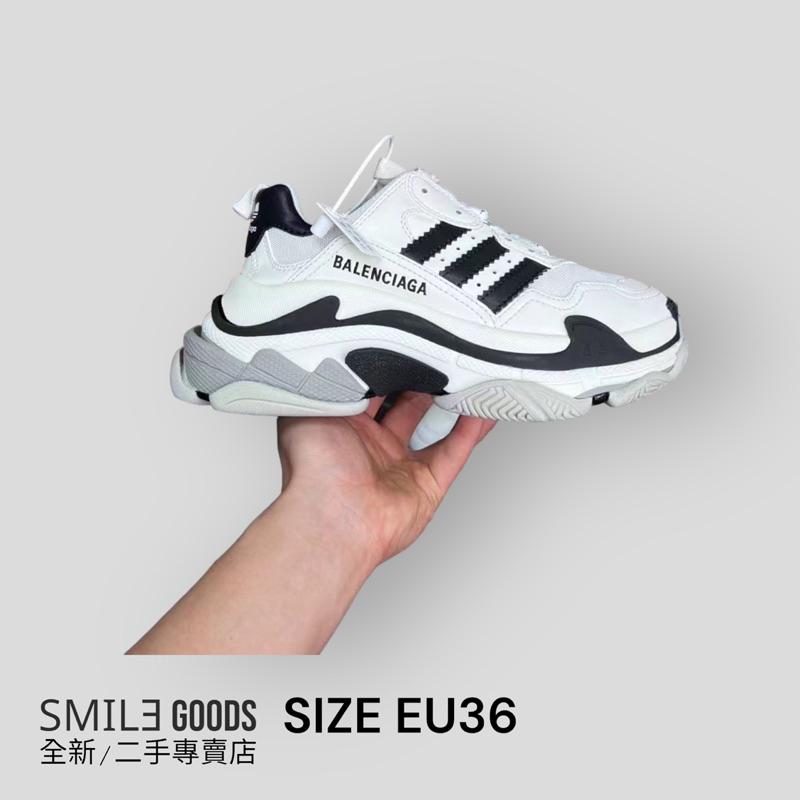 [SMILE] 巴黎世家 TRIPLES ADIDAS聯名款 黑白