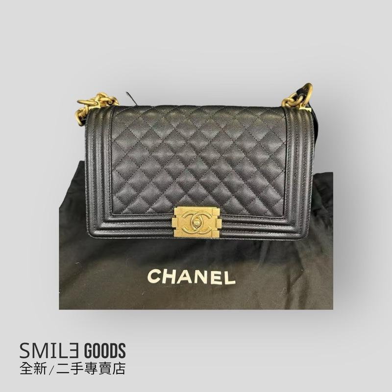 [SMILE] CHANEL香奈兒 黑金Leboy