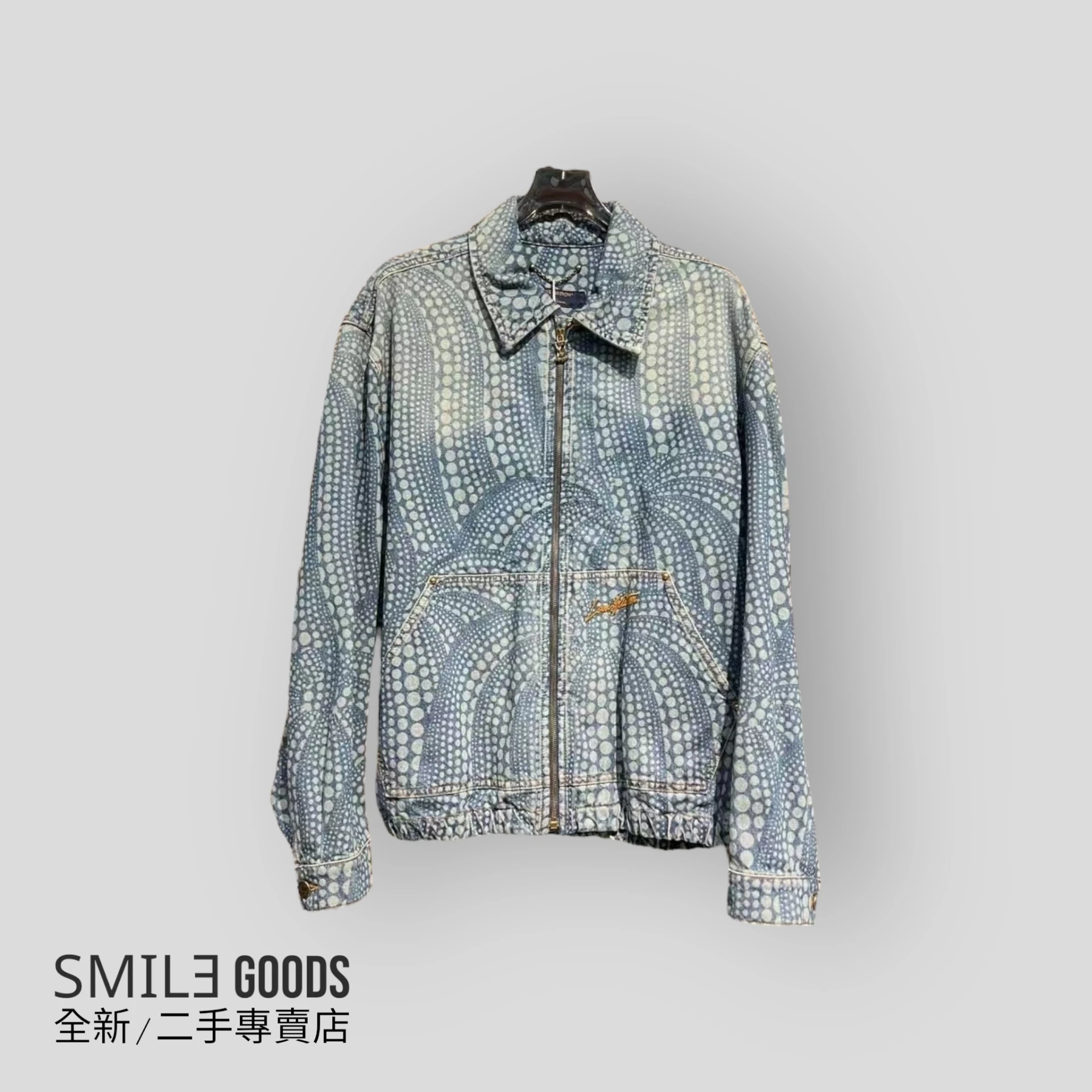 [SMILE] Louis Vuitton 聯名 草間彌生 南瓜圖案牛仔外套