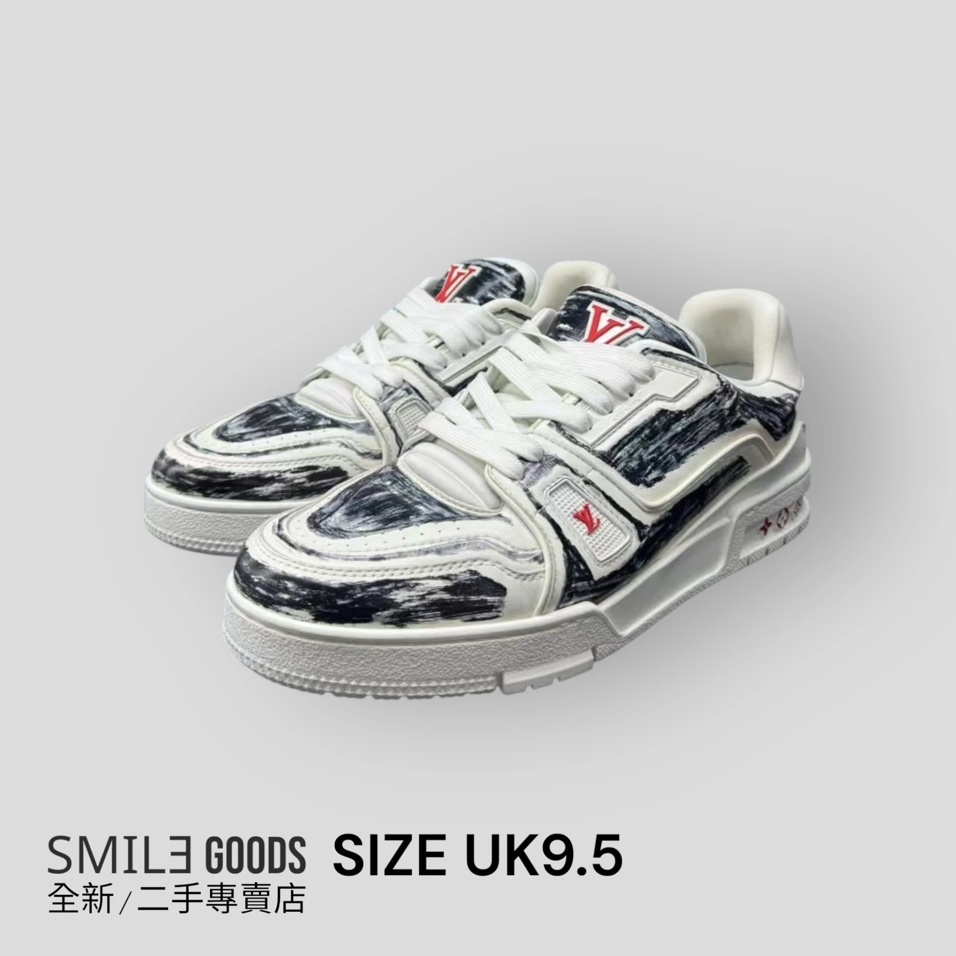 ［SMILE]Louis Vuitton trainer 秀款塗鴉