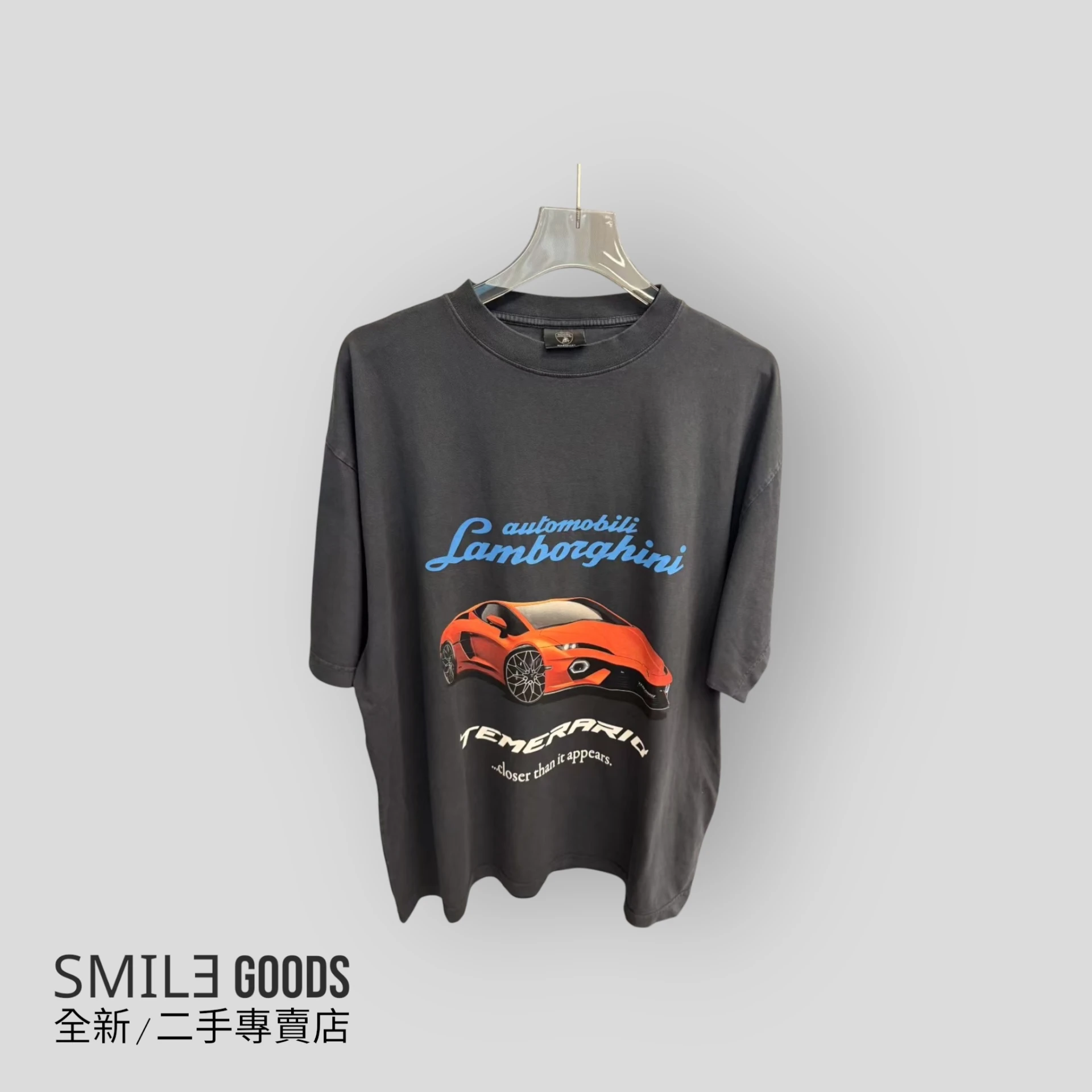 ［SMILE] Balenciaga 巴黎世家 Lamborghini 聯名 汽車圖案短袖