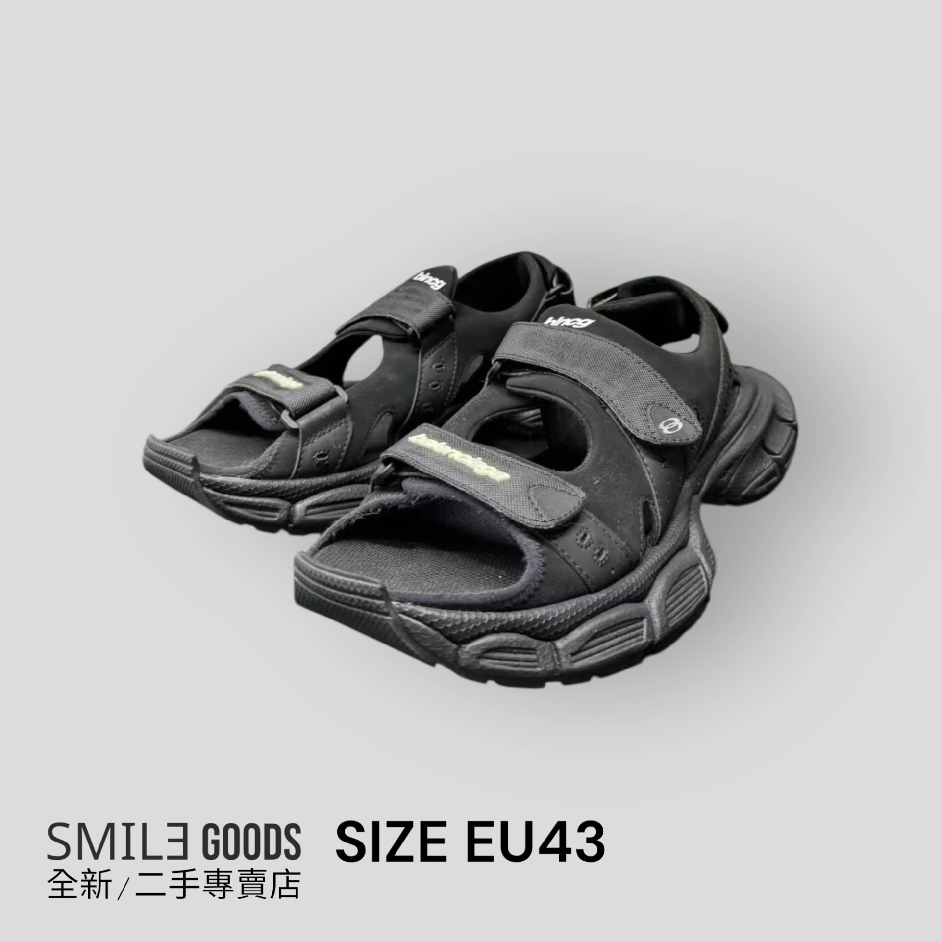 [SMILE]BALENCIAGA 巴黎世家 3XL 沙灘鞋 涼鞋