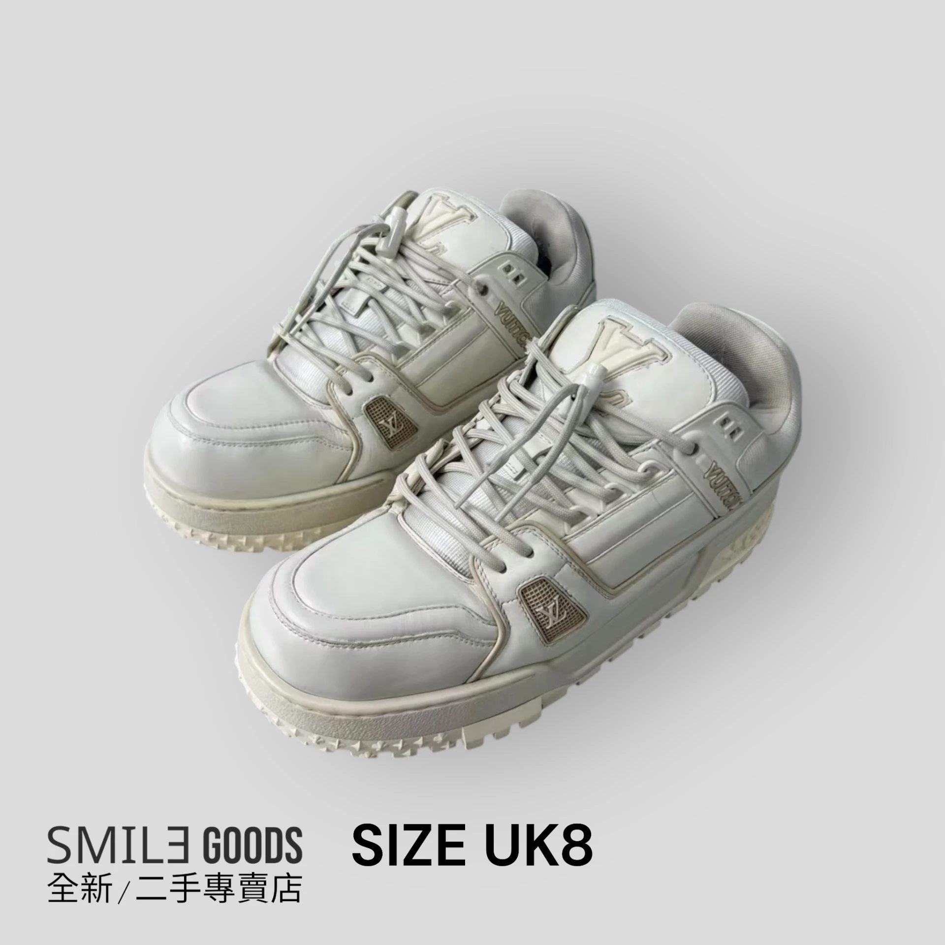 ［SMILE] LOUIS VUITTON trainer Maxi新款白胖丁
