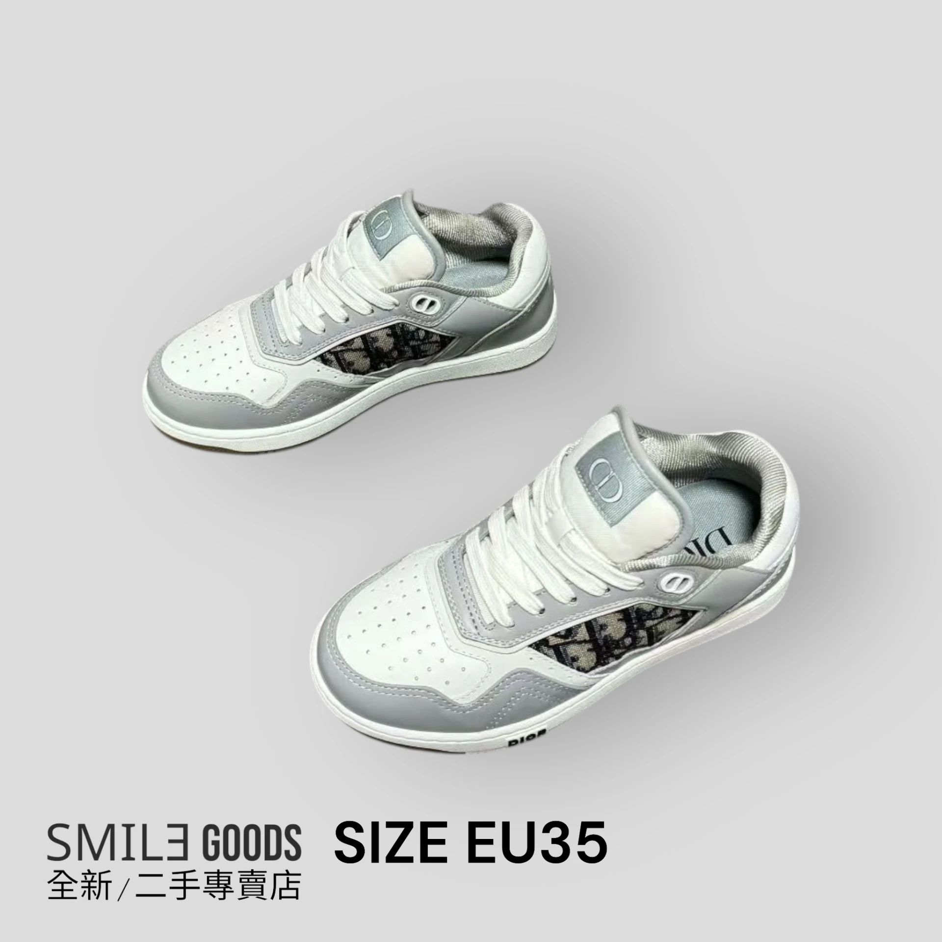 ［SMILE] Dior b27白灰 板鞋