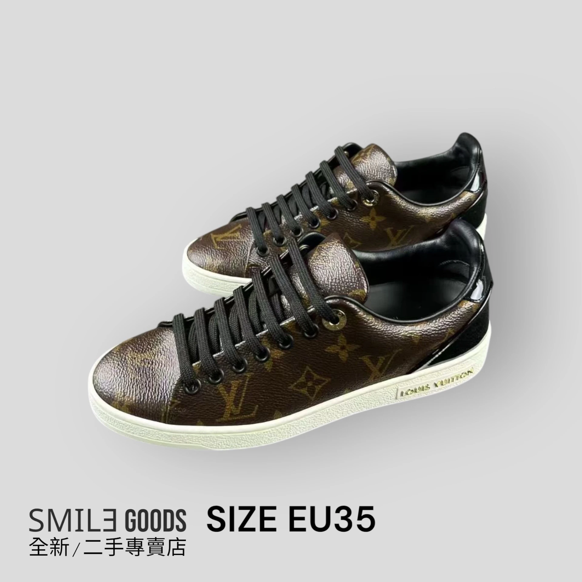 [SMILE] Louis Vuitton Lv 字母老花板鞋