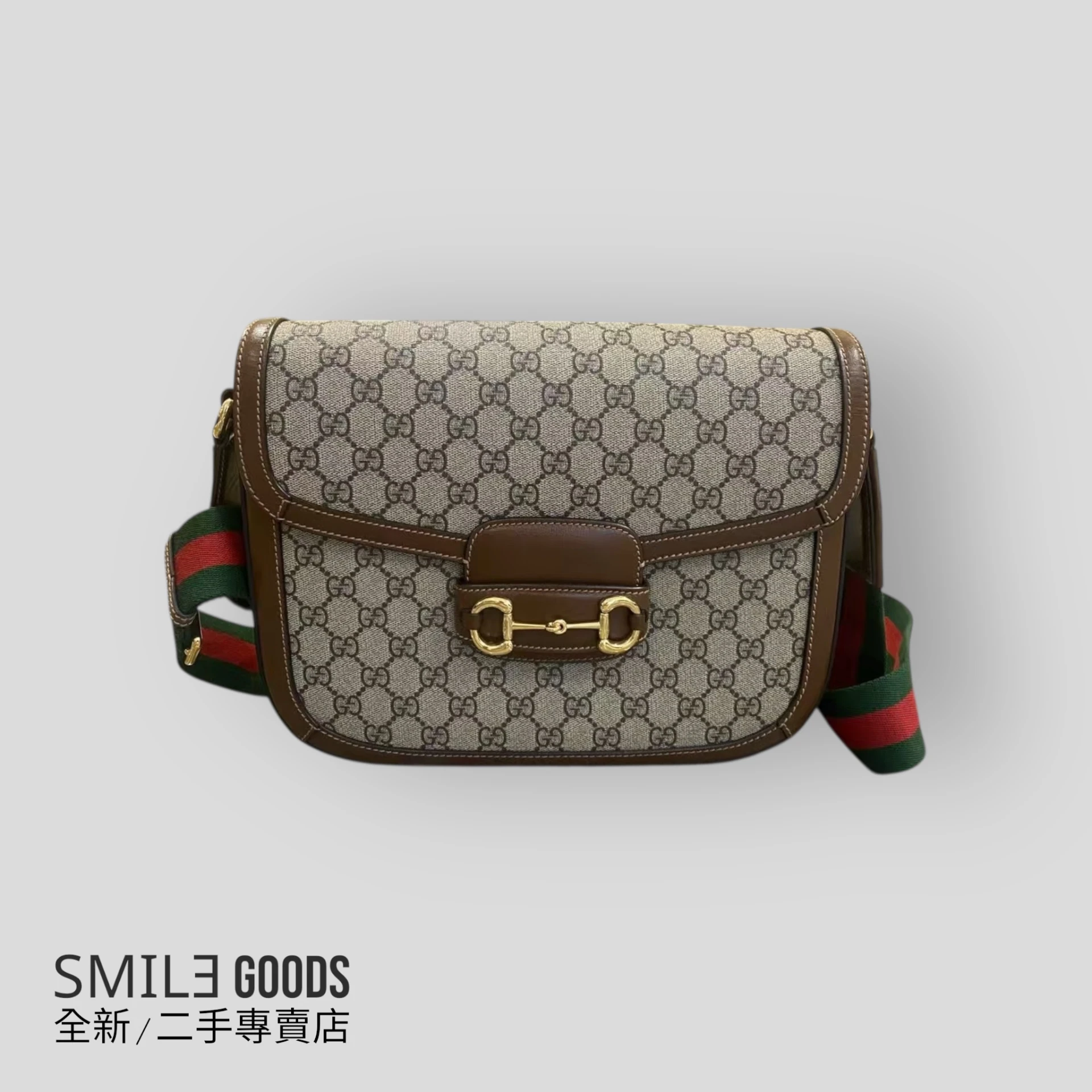 ［SMILE]GUCCI Horsebit 1955 郵差包